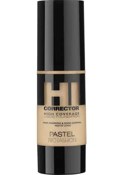 Pastel Profashion Hı Corrector Yüksek Kapatıcılı Liquid Fondöten No 401 Güvenilir Doğal Görünüm