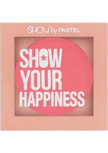 Pastel Show Show Your Happiness Allık No: 202 ile Doğal ve Kalıcı Makyaj Deneyimi