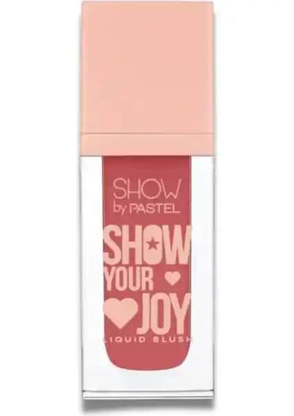 Pastel Show Your Joy Likit Allık 55 Pembe - Doğal ve Taze Görünüm İçin Mükemmel Seçenek