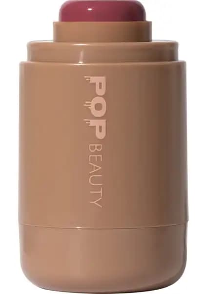 Pop Beauty Doğal Görünüm Nemlendirici Çift Fonksiyonlu Stick Allık ve Ruj