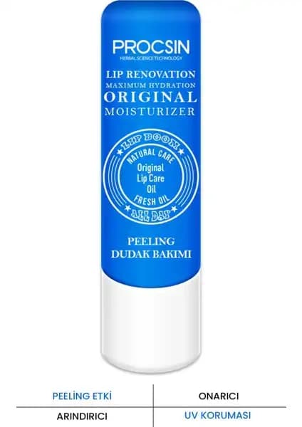 Procsin Lip Balm Peeling ile Dudak Bakımında Yeni Dönem: Nemlendirici ve Koruyucu Özellikler