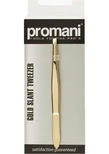 Promani Altın Kaplamalı Eğik Uçlu Cımbız ile Hassas ve Etkili Tüy Alımı Deneyimi