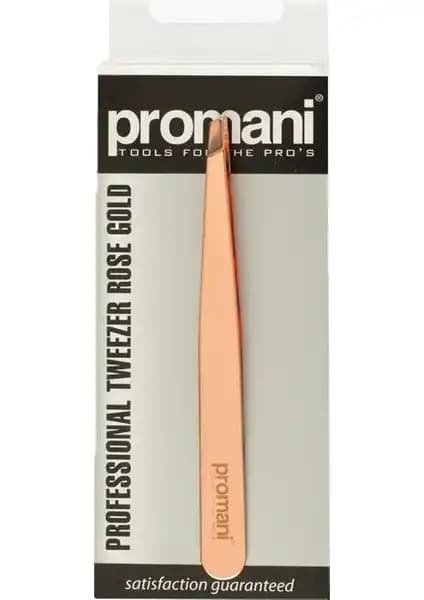 Promani Rose Gold Çelik Cımbız PR-925: Estetik ve İşlevselliğin Birleşimi