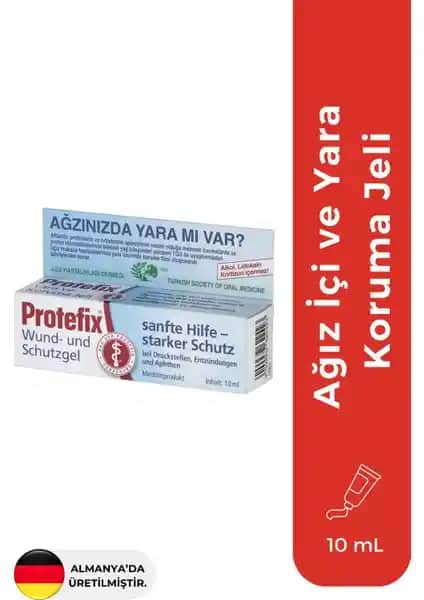 Protefix Ağız İçi Jeli 10 Gr - Doğal ve Etkili Ağız Rahatlatıcı Ürün