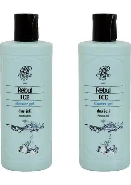 Rebul Duş Jeli Ice 500 ml çift paket doğal ve ferahlatıcı etkili temizlik ürünleri