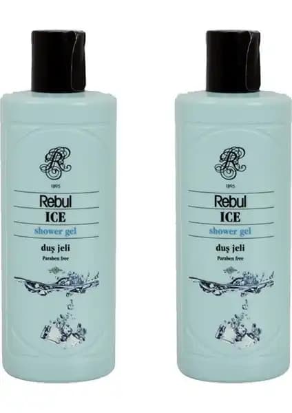 Rebul Duş Jeli Ice 500 ml çift paket doğal ve ferahlatıcı etkili temizlik ürünleri