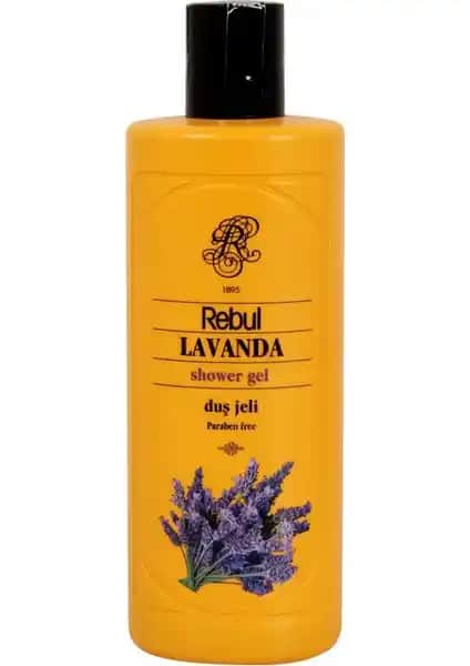 Rebul Lavanta ve Leylak Aromalı Doğal Duş Jeli 500 ml - Ferahlatıcı ve Güvenli Temizlik