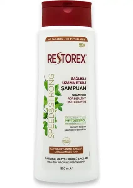 Restorex Kuru ve Yıpranmış Saçlar İçin Onarıcı ve Parlaklık Artırıcı Şampuan