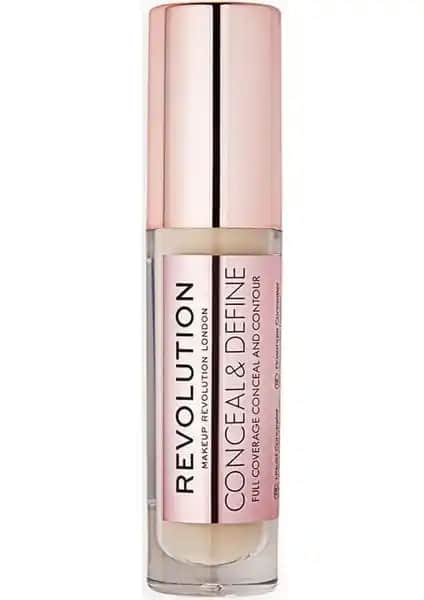 Revolution Conceal Define C4: Yüksek Kapatıcılığa Sahip Uzun Süreli Makyaj Ürünü