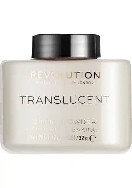 Revolution Loose Baking Powder ile Makyajınızı Uzun Süre Taze ve Doğal Tutun