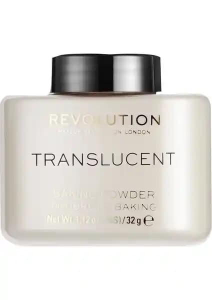 Revolution Loose Baking Powder ile Makyajınızı Uzun Süre Taze ve Doğal Tutun