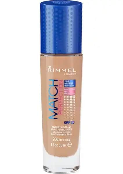 Rimmel London Match Perfection Fondöten ile Doğal ve Kusursuz Cilt Görünümü Sağlama