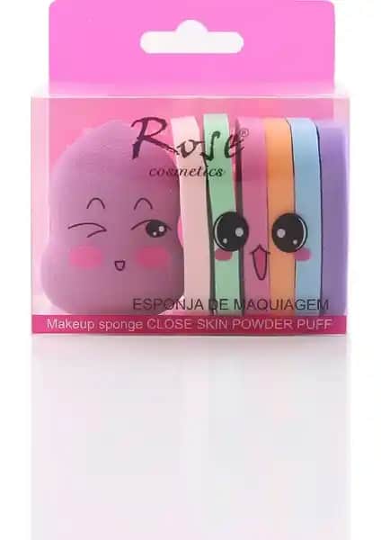 Rose 7'li Makyaj Süngeri Setiyle Profesyonel ve Pratik Makyaj Deneyimi