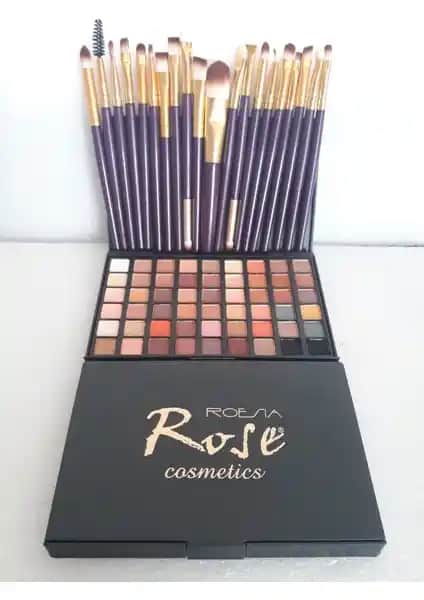 Rose Special 54 Lü Far ve Fırça Seti İncelemesi: Çok Yönlü ve Uygun Fiyatlı Makyaj Çözümü