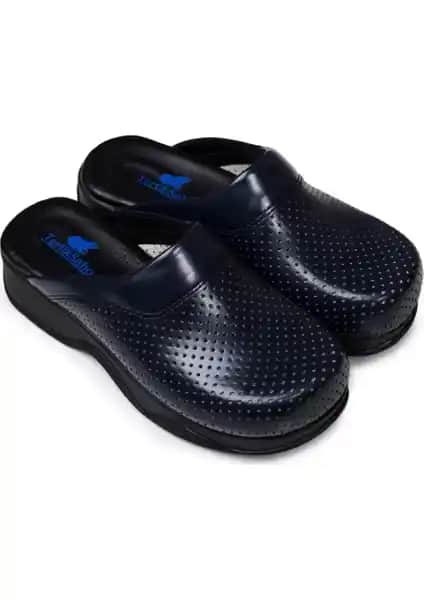 Sabo Lacivert Klasik Bayan Terliği: Şıklık ve Konforun Mükemmel Buluşması