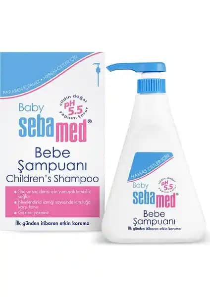 Sebamed Bebek Şampuanı 500 Ml Hassas Bebek Saçları İçin Güvenli Temizlik Çözümü
