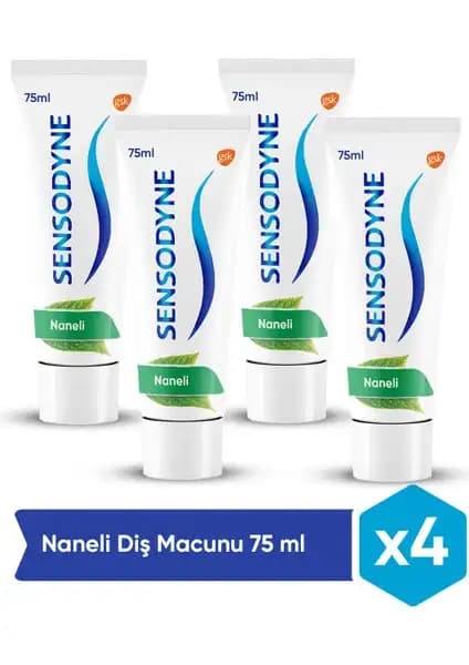 Sensodyne Naneli Diş Macunu: Hassas Dişler İçin Güvenilir ve Ferahlatıcı Ağız Bakım Ürünü