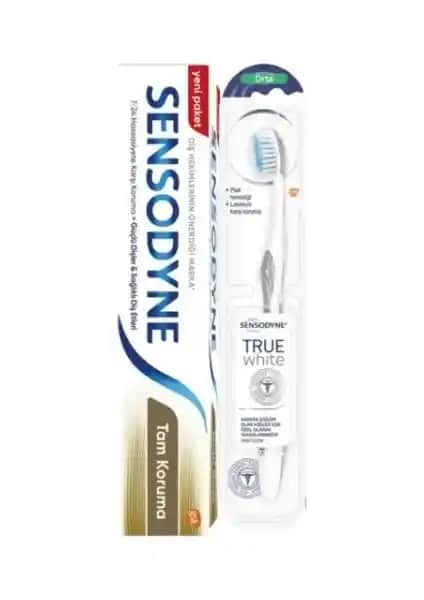 Sensodyne Tam Koruma Diş Macunu ve Diş Fırçası Seti: Hassas Dişler İçin Güvenilir Ağız Bakımı