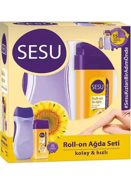 Sesu Roll-On Ağda Seti: Evde Kullanım İçin Pratik ve Etkili Tüy Alma Çözümü