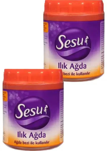 Sesu Turuncu Ilık Ağda 250 Gr 2'li Paket, Güvenilir ve Etkili Epilasyon Çözümü