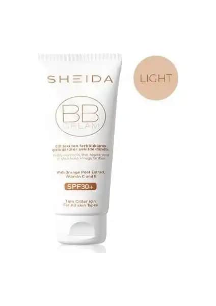 Sheida BB Krem Light 50 ml: Cilt Bakımı ve Makyajı Bir Arada Sunan Hafif Formül
