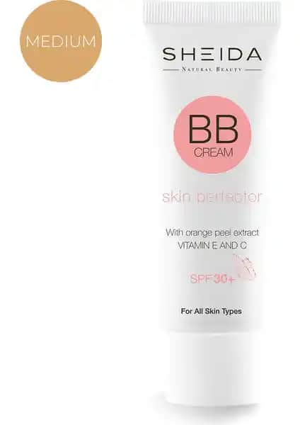Sheida BB Krem Medium: Cilt Tonu Eşitleyen ve Koruyan Çok Yönlü Güzellik Ürünü