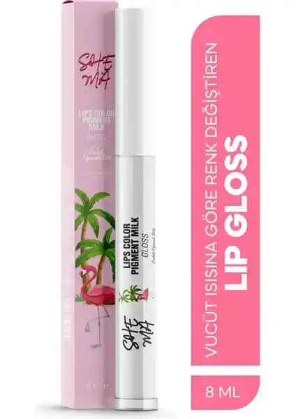 Shema Lip Gloss Dudak Pigment Sütü ve Dudak Kremi ile Doğal ve Parlak Dudaklar Elde Edin