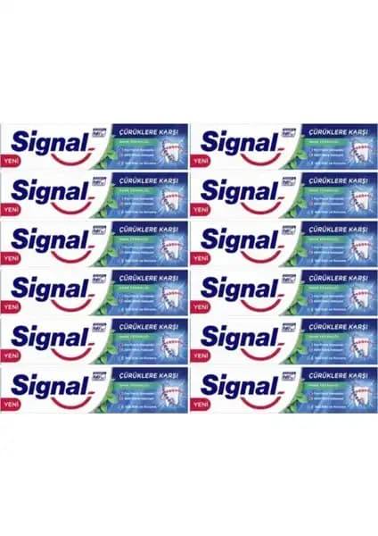 Signal Çürüklere Karşı Nane Ferahlığı Diş Macunu: Güçlü Koruma ve Ferahlatıcı Etki
