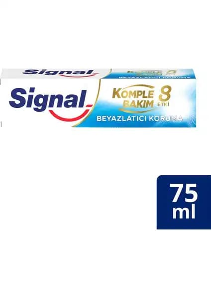 Signal Komple Bakım 8 Diş Macunu ile Kapsamlı ve Güvenilir Ağız ve Diş Bakımı