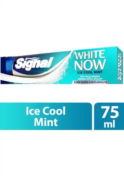 Signal White Now Ice Cool Mint Diş Macunu: Beyazlatıcı ve Ferahlatıcı Özellikleriyle Günlük Kullanım İçin Uygun