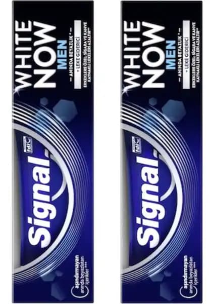 Signal White Now Men Diş Macunu: Ferahlatıcı ve Güçlü Temizlik Sağlayan Günlük Kullanım Ürünü