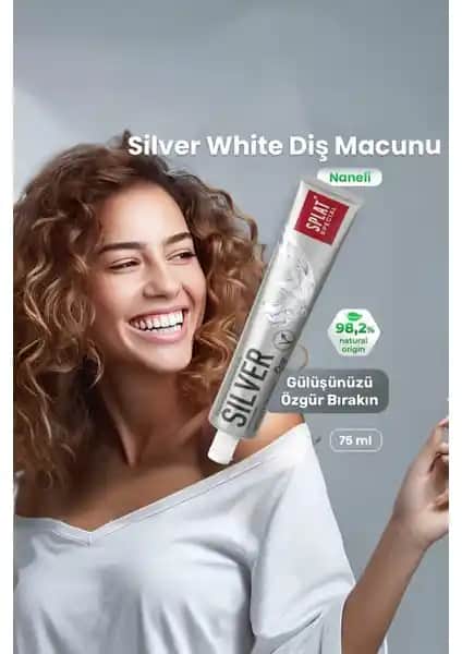 SPLAT Silver Gümüş Antibakteriyel Diş Macunu ile Sağlıklı ve Ferah Bir Gülüş