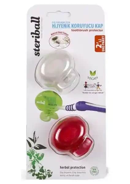 Steriball Hijyenik Koruyucu Kap ile Diş Fırçasını Güvenle Koruyun