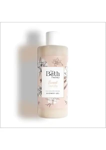 The Bath Factory Vanilya Aromalı Duş Jeli: Lüks ve Doğal İçerikli Temizlik Deneyimi