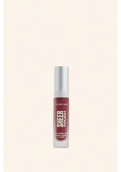 The Body Shop Sheer Touch Dudak ve Yanak Renkli Lip Tint 8 ML Doğal ve Nemlendirici Formülüyle Günlük Kullanım için