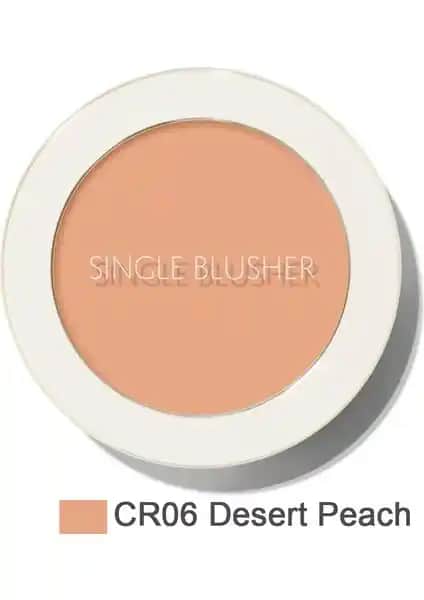The Saem Single Blusher Desert Peach ile Doğal ve Çekici Makyajın Anahtarı