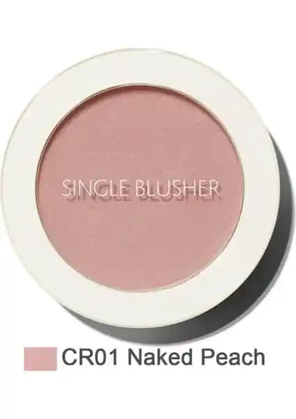 The Saem Single Blusher Naked Peach: Doğal ve Çekici Görünüm İçin Mükemmel Allık Seçeneği