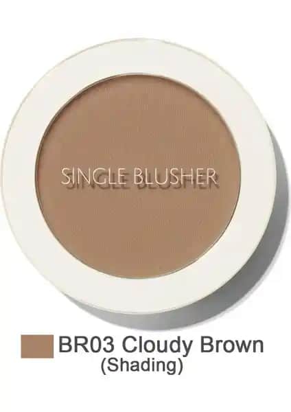 The Saem Tekli Allık Cloudy Brown Doğal ve Kalıcı Makyaj İçin Uygun Bir Seçenek