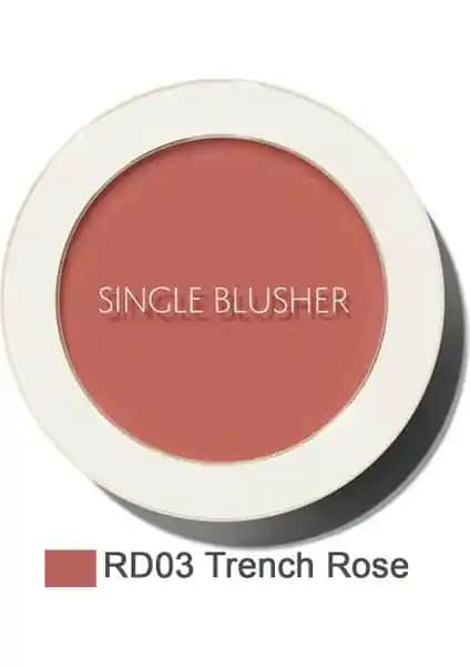 The Saem Tekli Allık Trench Rose: Doğal ve Kalıcı Makyaj İçin Uygun Seçenek