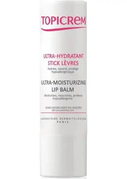 Topicrem Ultra Nemlendirici Dudak Balmı: Kuru ve Çatlamış Dudaklar İçin Güvenilir Çözüm