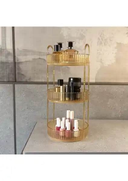 Unique Me Makyaj Organizer: Estetik ve Fonksiyonelliği Bir Arada Sunan Çözüm