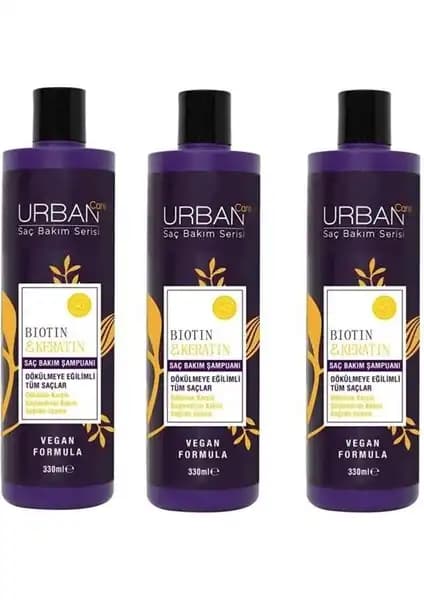 Urban Care Biotin Keratin Şampuanıyla Saçlarınızı Güçlendirin ve Dökülmeye Karşı Koruyun