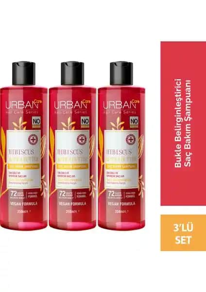 Urban Care Hibiscus Shea Butter Bukle Belirginleştirici Şampuan Kıvırcık ve Dalgalı Saçlar İçin Doğal Bakım