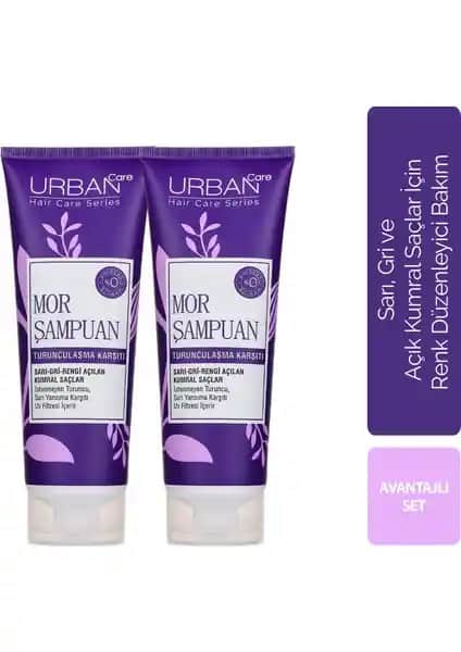 Urban Care Mor Şampuan Avantajlı Set ile Renk Koruma ve Saç Sağlığında Etkili Bakım