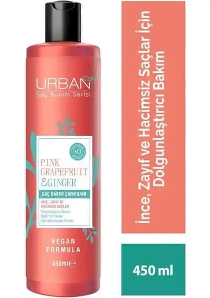 Urban Care Pink Grapefruit ve Zencefil Saç Bakım Şampuanı İncelemesi ve Kullanıcı Yorumları