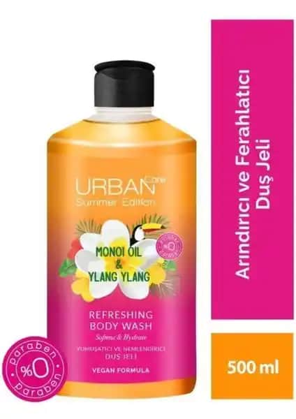 Urban Care Summer Body Monoi Yağı ve Ylang Ylang İçeren Ferahlatıcı Duş Jeli Ürün Özellikleri