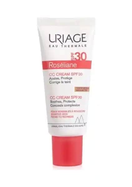 Uriage Roseliane CC Krem SPF30 Hassas ve Eğilimli Ciltler İçin Günlük Koruma ve Makyaj Kremi