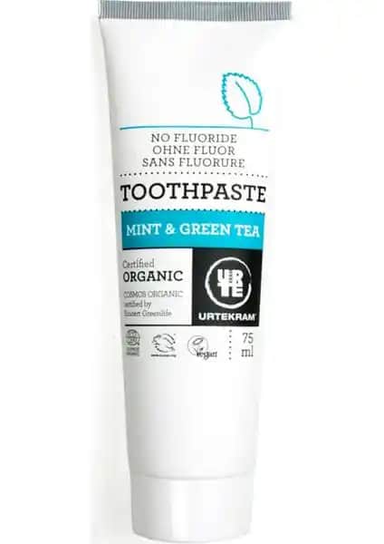 Urtekram Organik Diş Macunu Nane ve Yeşil Çay ile Doğal Ağız Bakımı