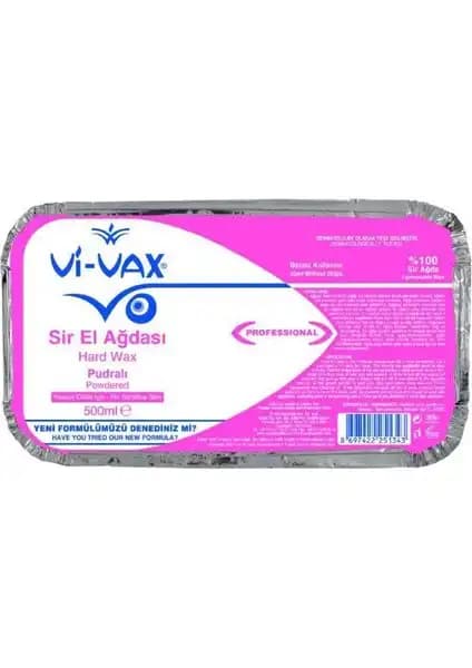 Vi-Vet Pudralı Kalıp Sir Ağda Doğal İçeriklerle Hassas Ciltler İçin Pratik Epilasyon Çözümü