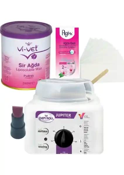 Vi-Vet Pudralı Konserve Sir Ağda Seti ve Profesyonel Ağda Makinesi İncelemesi